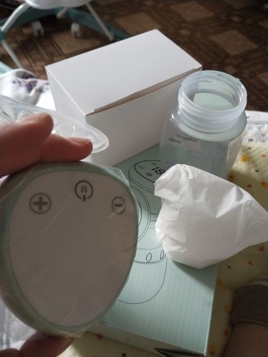 Новый молокоотсос ручной электрический 2в 1