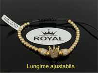 Bijuteria Royal CB : Bratara cu snur aur 14k 9,62gr