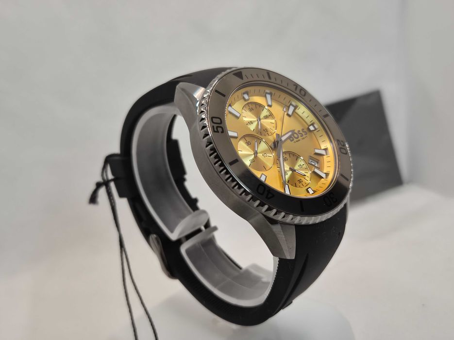 Ceas Barbatesc Cronograf Boss Original  1513968,NOU,Garantie 2 ani