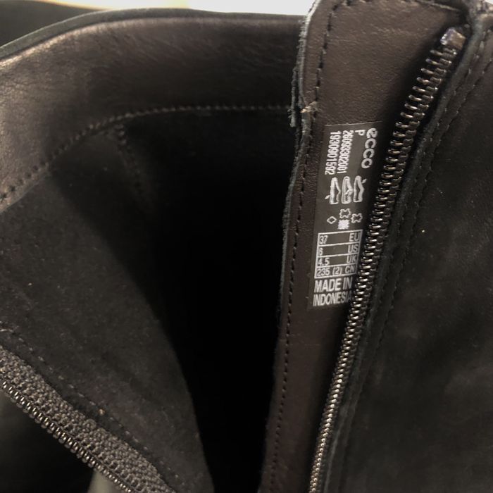 Botine Ecco Shape 75, mar 37, noi