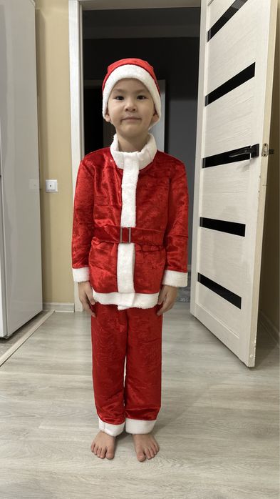 Новогодний костюм детский, дед мороз, санта, дэд пул, клоун, гном!