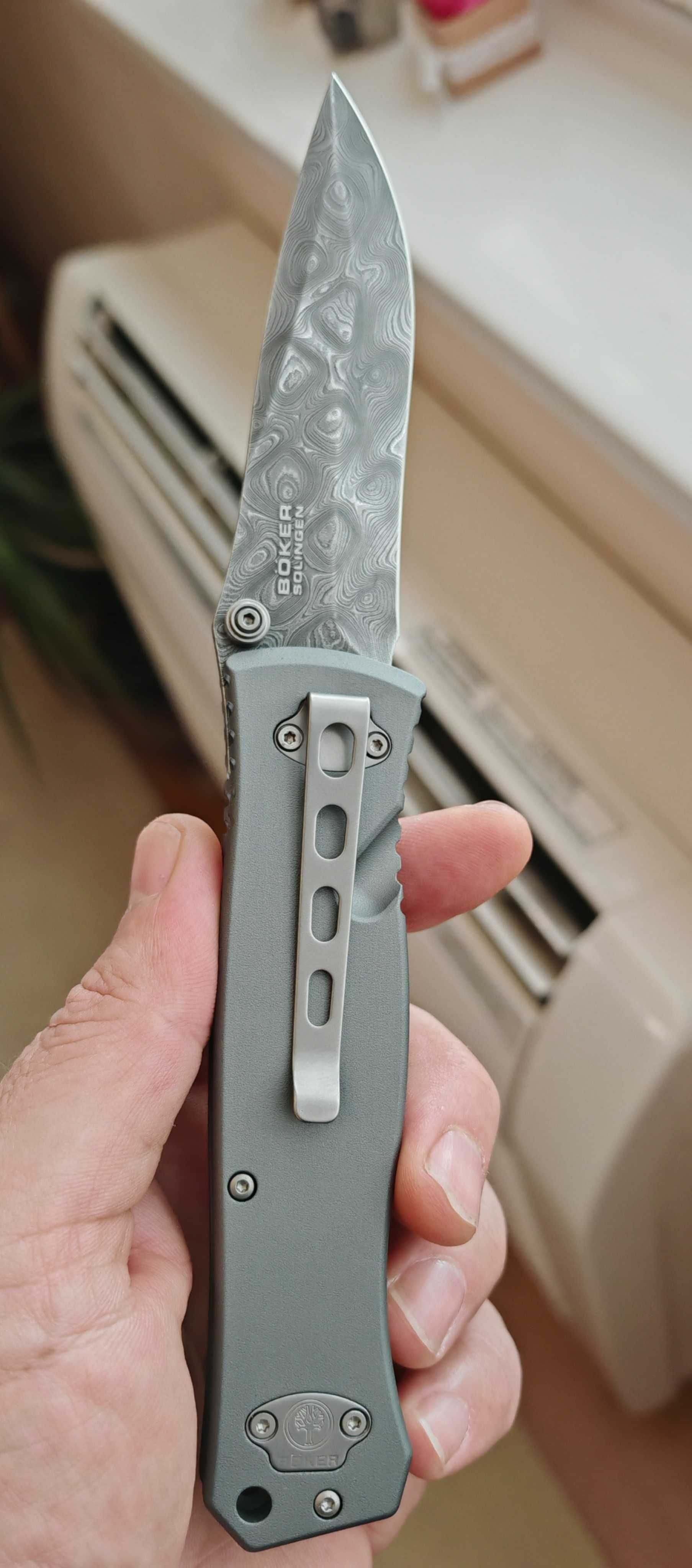 Нож Boker Solingen Leopard-Damascus II - дамаска стомана