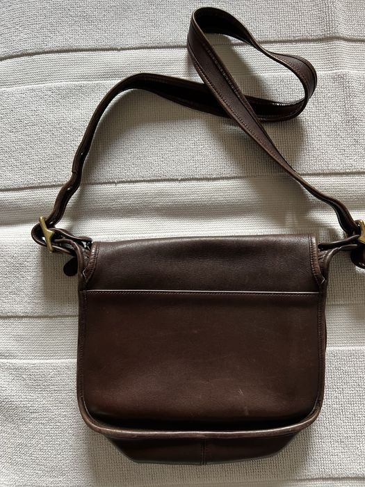 COACH оригинална кожена чанта