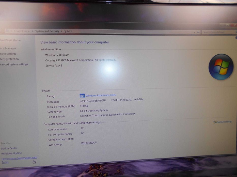 Vand PC complet ,cadou un Leptop Compaq Presario și Router wireless