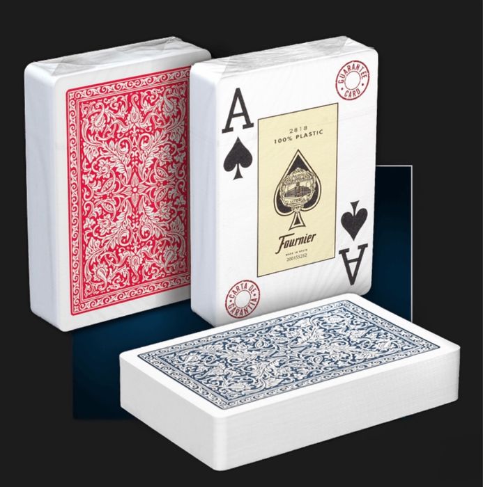 Карты Fournier Фурнье (100%пластик) для покера