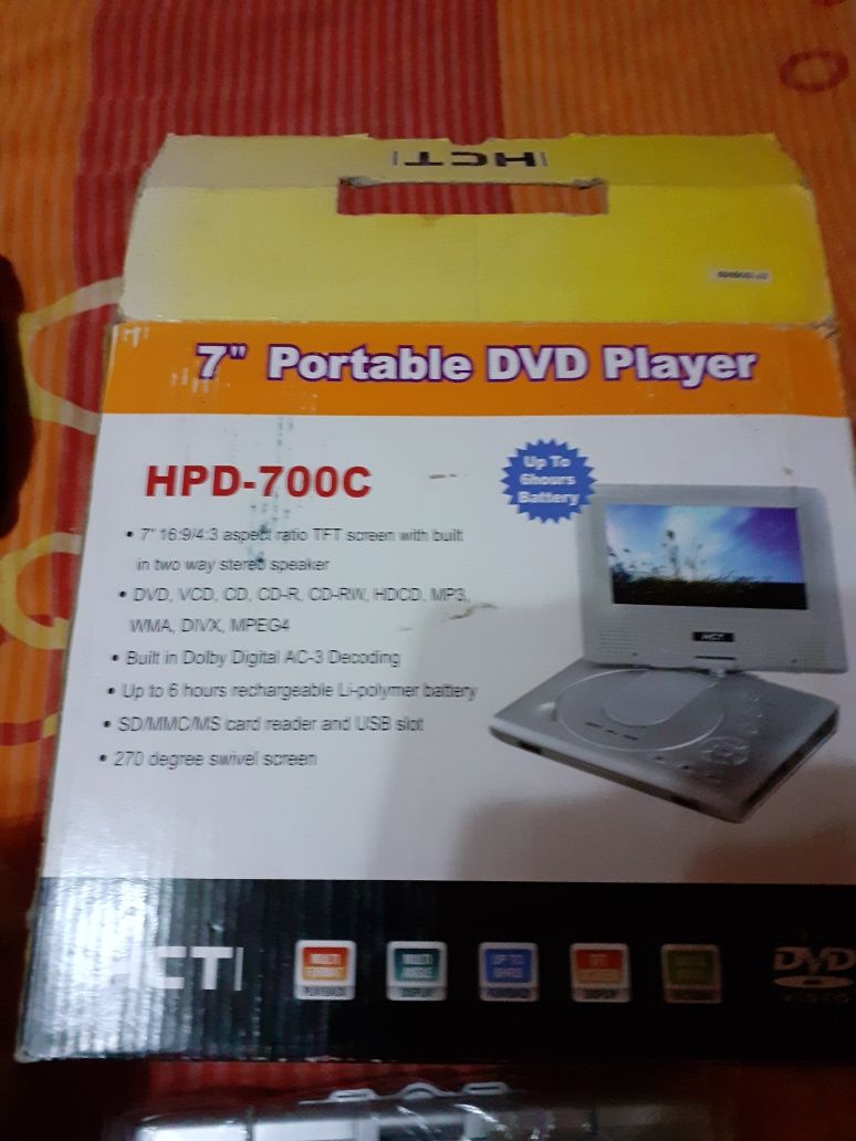 DVD player HCT .