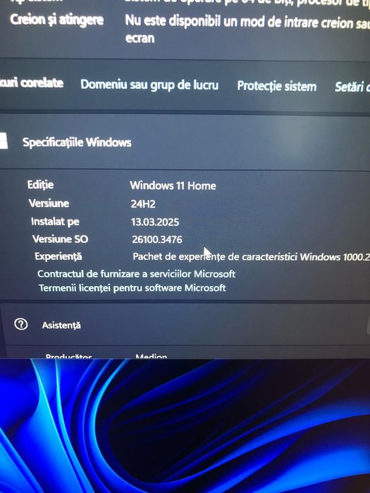 Leptop medion erazer p20 gaming