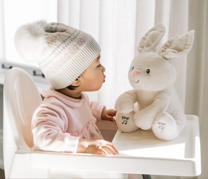 Интерактивно музикално Плюшено Зайче Peek A Boo, плюшен Заек