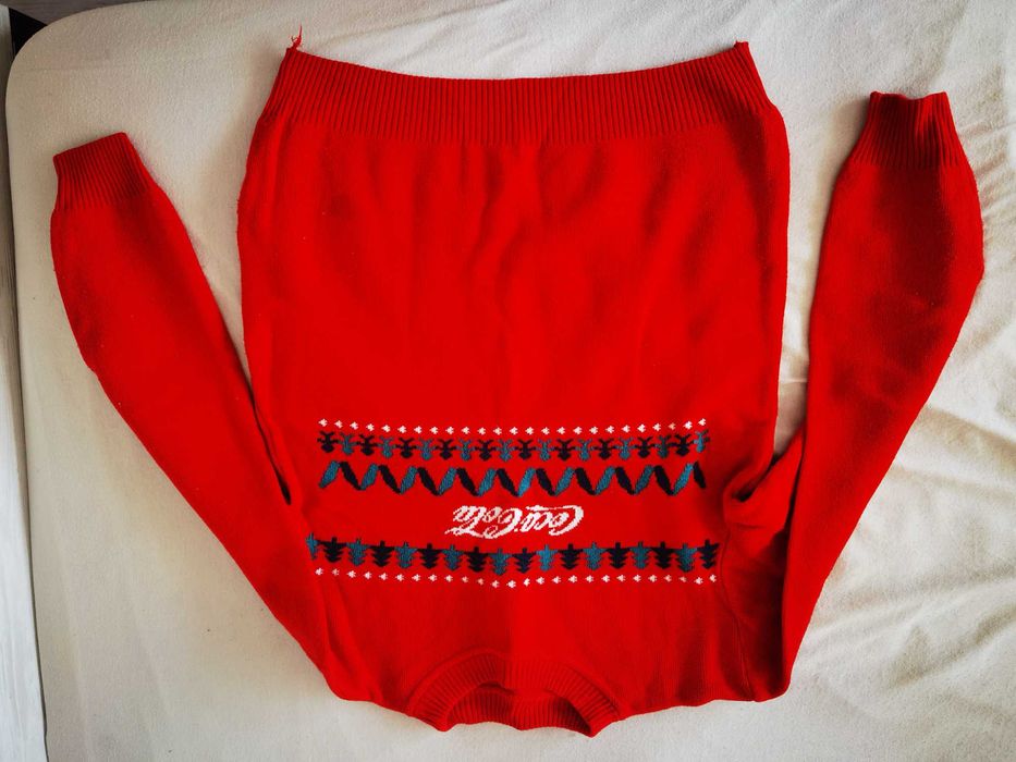 Коледен пуловер Coca cola размер L Кока кола