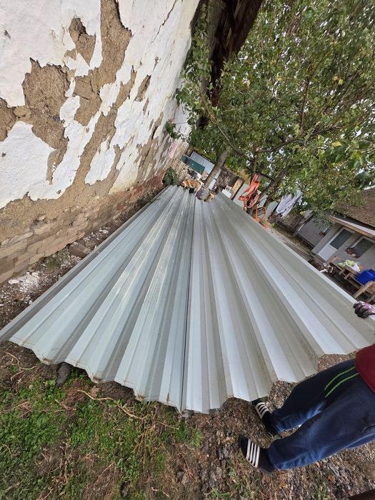 Vând tablă  acoperiș hală  nouă