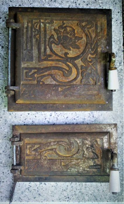 Seturi uşiţe din fontă stil ART NOUVEAU şi ART DECO_diverse modele