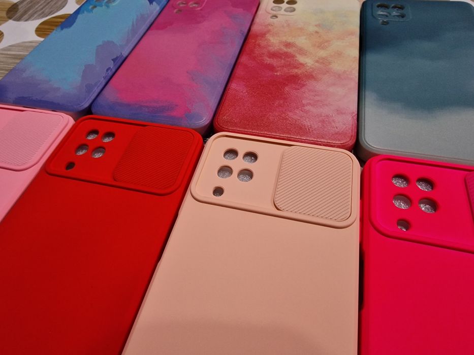 Samsung Galaxy A12 различни видове дамски гърбове