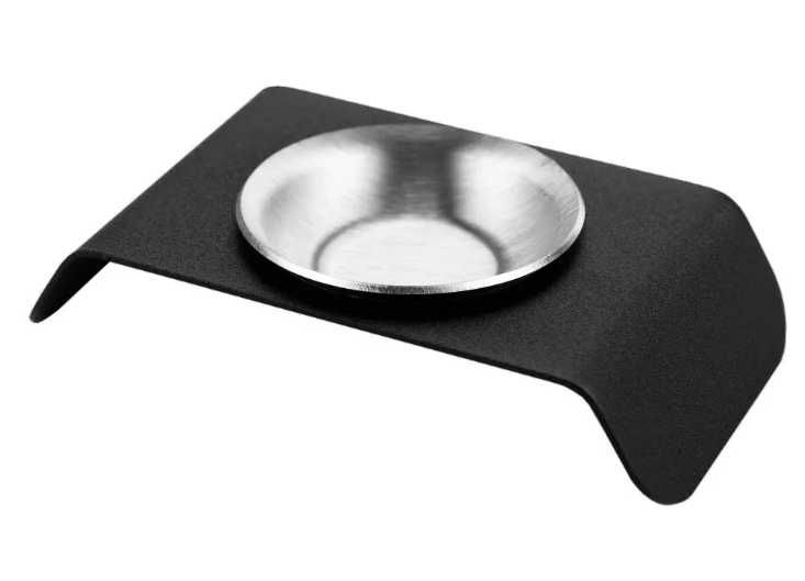 Biosemineu Insert 65 cm negru, Sticla securizata si accesorii incluse!