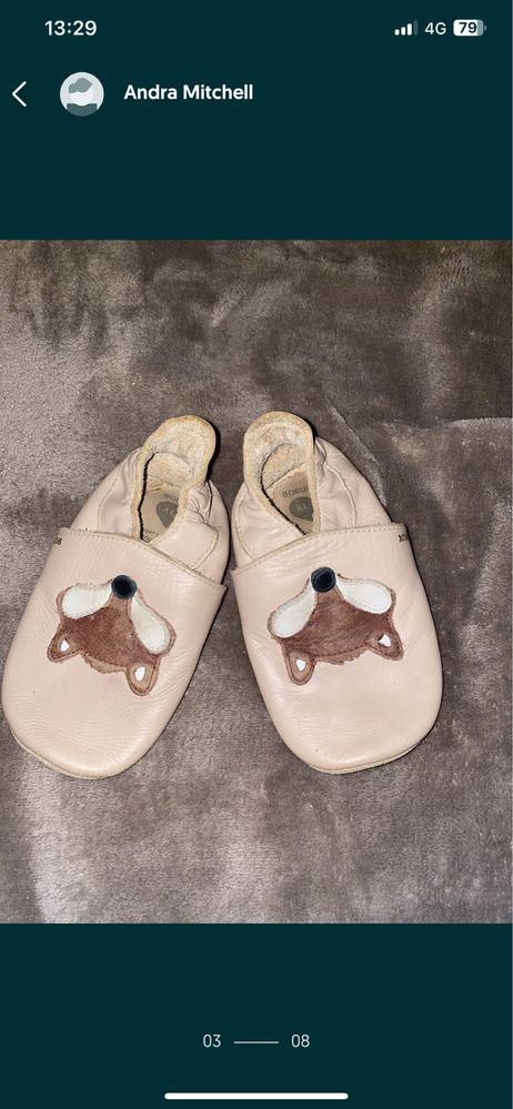 Barefoot piele 18-19, 23, 24, 2-3 ani