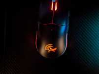 Mouse Ducky Feather RGB Huano Blue Microswitch