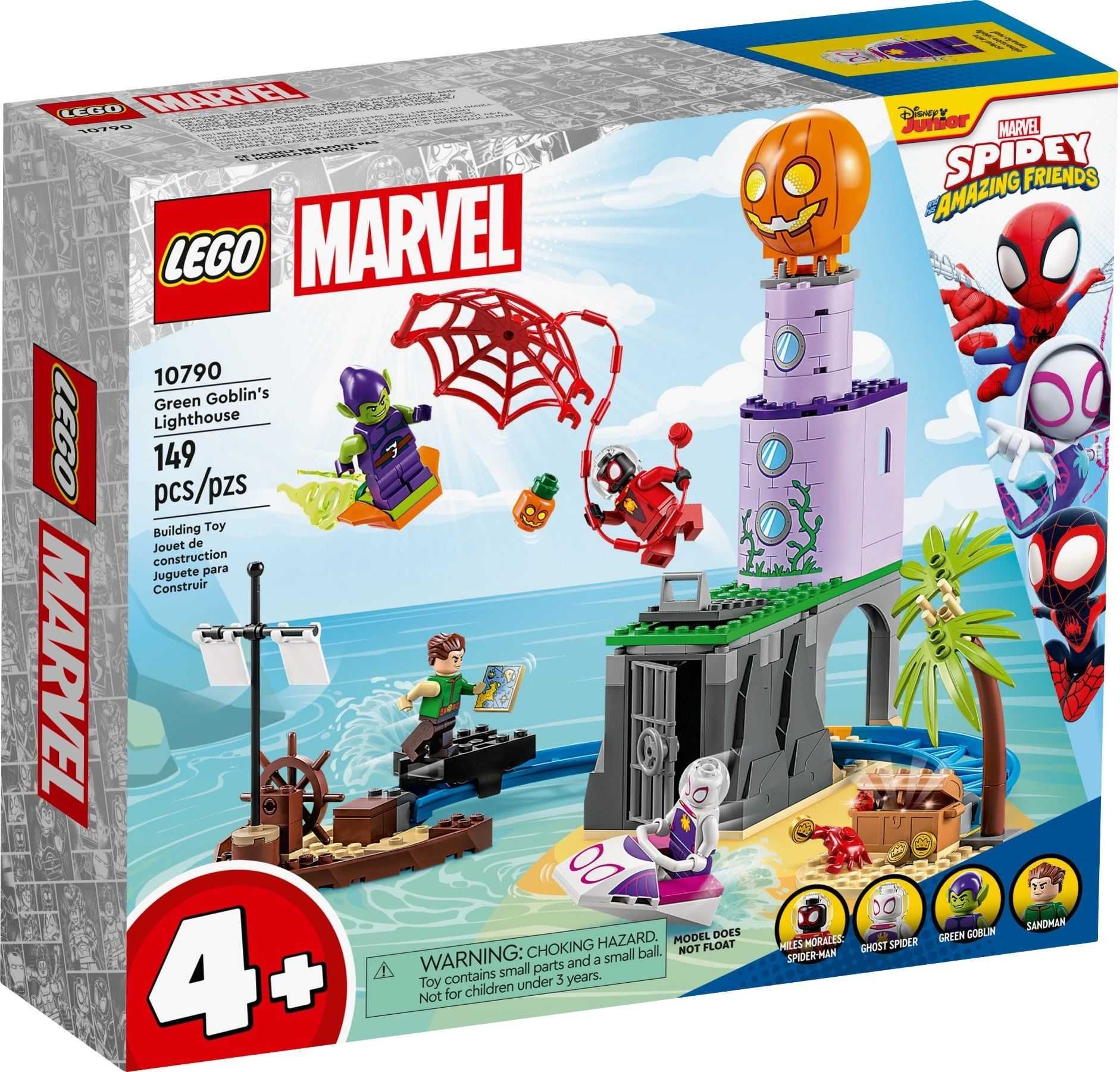 LEGO SPIDERMAN - Marvel Heroes - 10790 - Farul lui Green Goblin -NOU