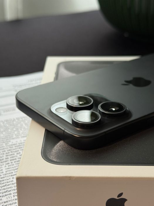 ГАРАНЦИЯ! Apple iPhone 15 Pro Max - Black Titanium