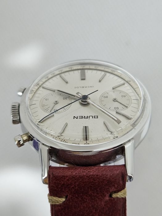 Ceas Buren Chronograph NOS Landeron 248