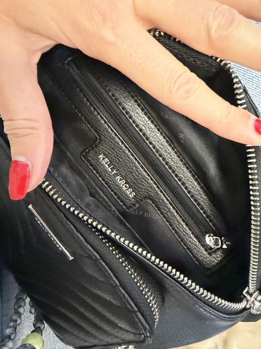 Чанта Kelly Kross естествена кожа