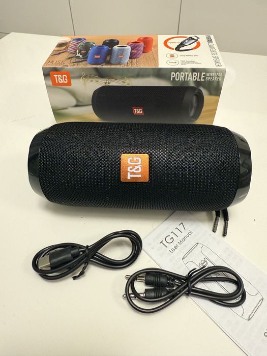 Boxa portabila T&G TG117 neagră