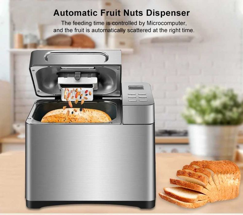 Maşină de pâine din inox, nouă