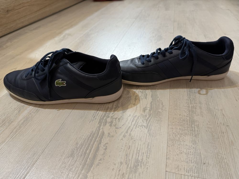 Lacoste оригинални мъжки кецове от естествена кожа