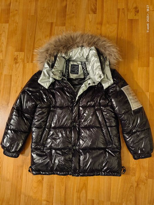 Пуховик детский G.N.K (Финляндия),люкс,экобиопух,оригинал,р-р 140-146