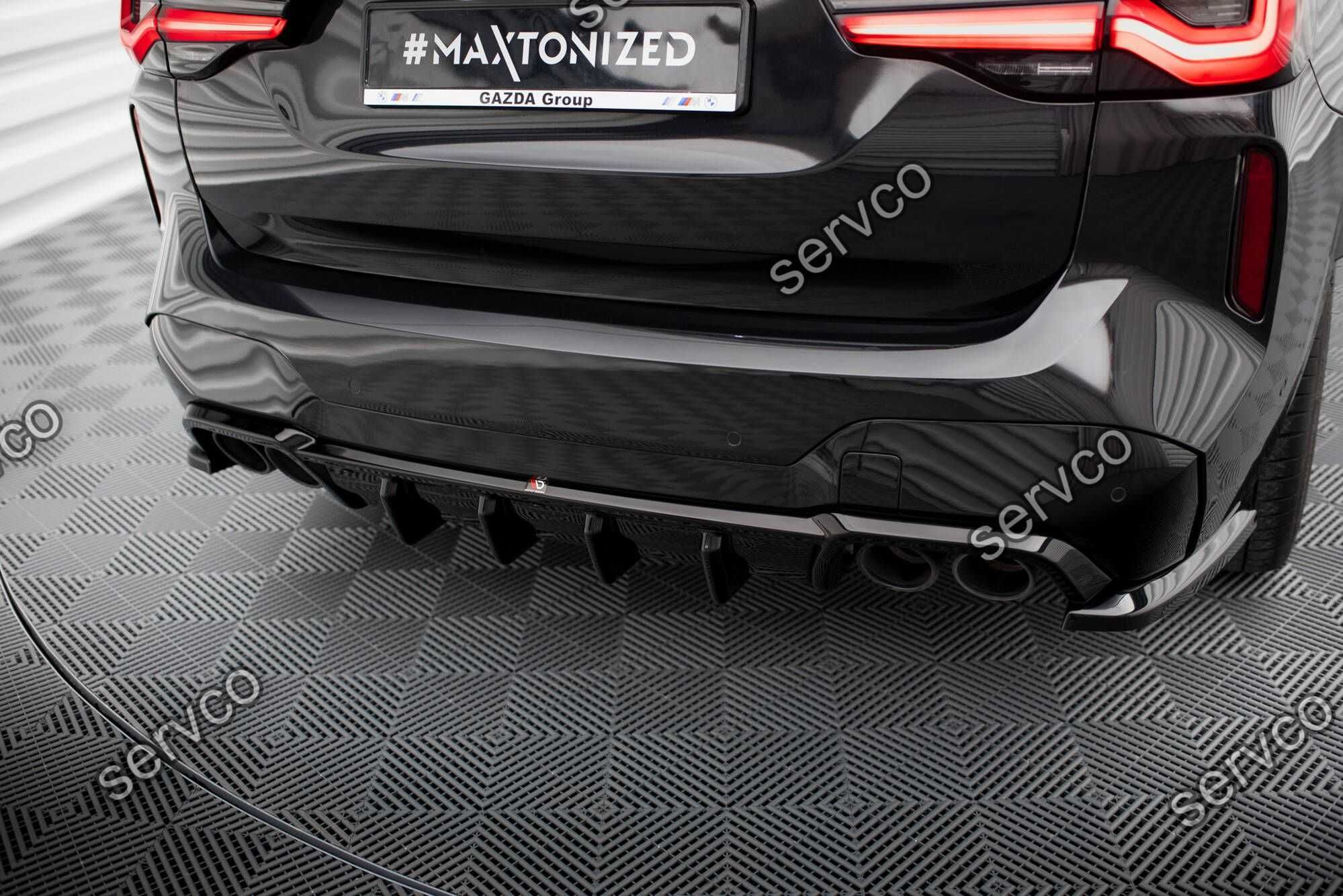Prelungire difuzor bara spate Bmw X3 M F97 2017- v2 - Maxton Design