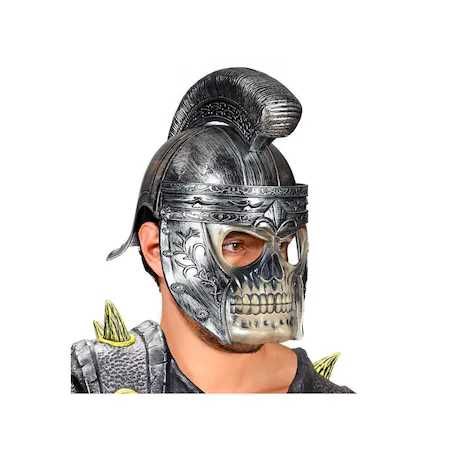 Casca Gladiator Replica Cu Partea Din Fata Mobila Tip Schelet Din ABS