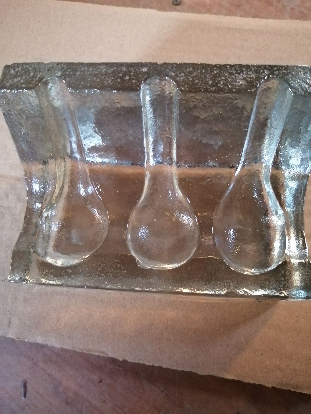 Suport 3 pipe din sticlă