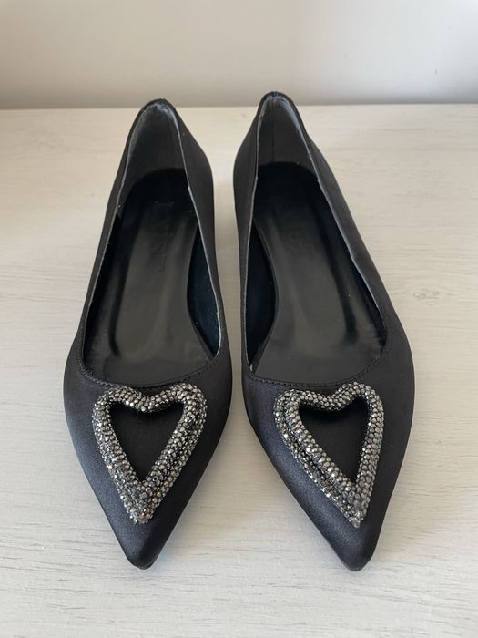 Balerini negri din satin