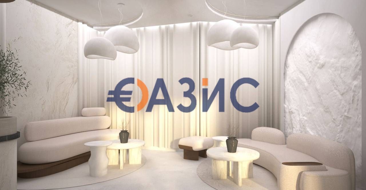 Студиа в строяща се сграда J'adore Blanc от 33,51 кв.м., Слънчев бряг,