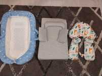 Baby nest+Saltea antireflux+Pernuță dormit