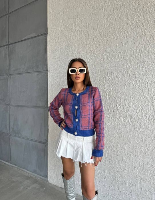 Дамска топла  жилетка