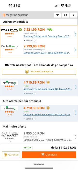 Samsung Galaxy S22 Plus 5G
