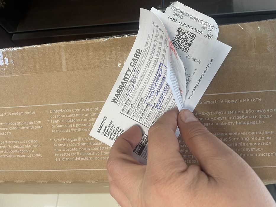 Чисто нов Телевизор 55 инча