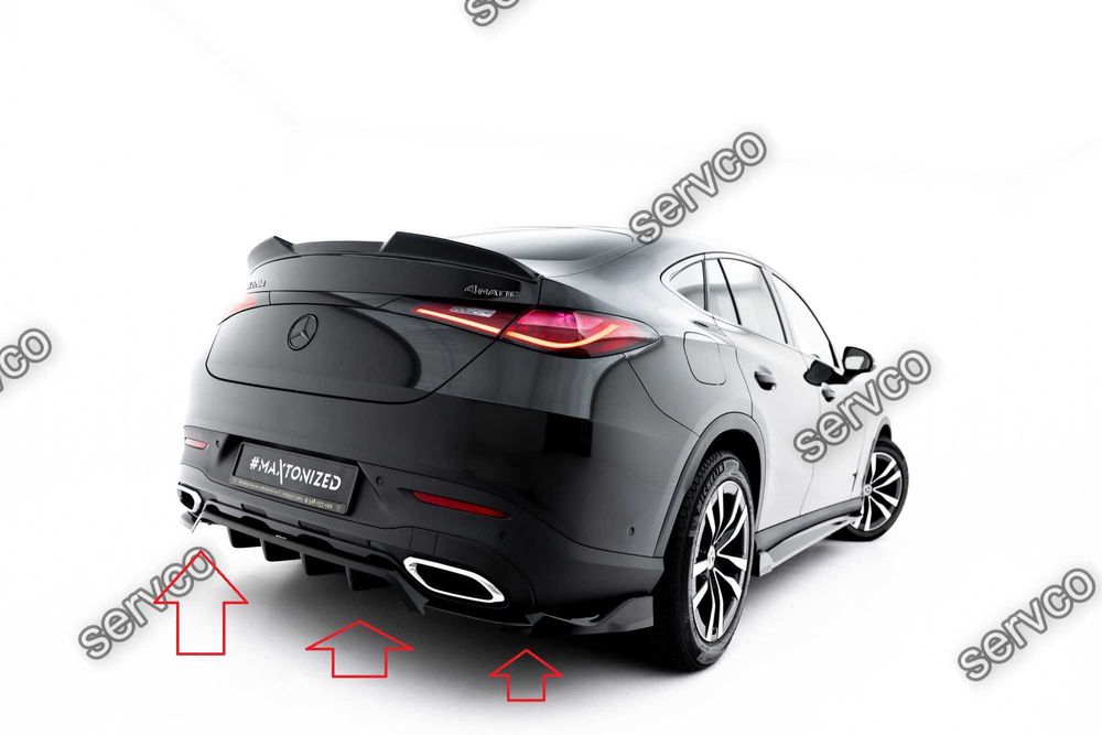 Prelungire bara spate Mercedes GLC Coupe C254 2022- v2 - Maxton Design