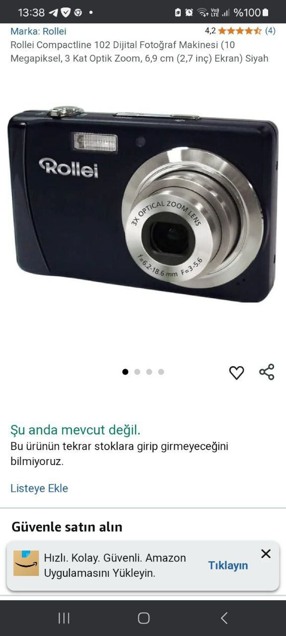 Rollei fotoaparat zör sostayaniyada sotiladi obmen qilinadi