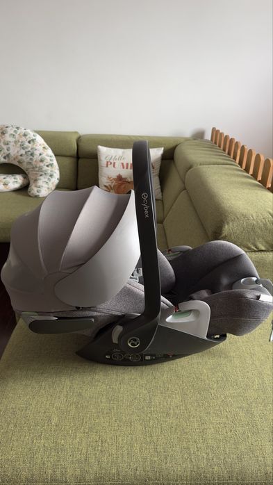 Cybex Platinum Cloud T Plus i-Size - Mirage grey + husa vara noua