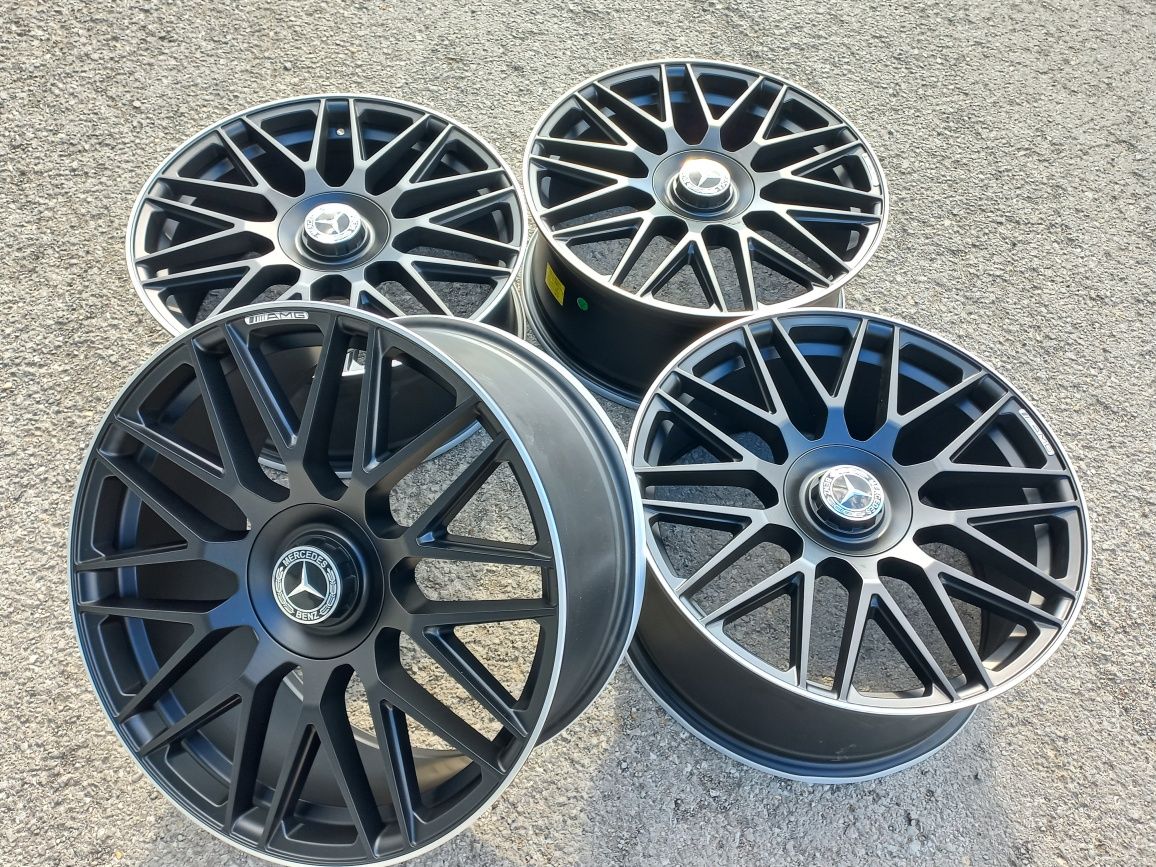 20.Mercedes ///AMG 8.5j et45 9.5j et40 Sport Paket Black Matt Polish l