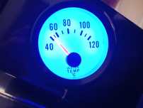 Уред за температура на вода 52мм,измервателен показващ уред,water temp