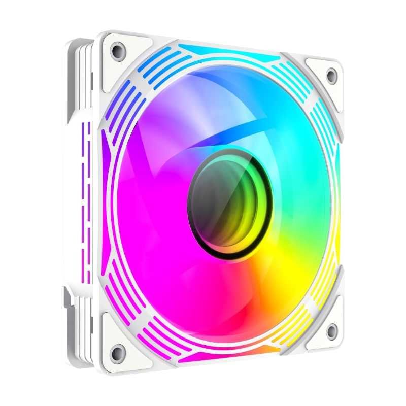 [НОВЫЕ] Кулеры GameMax KF300R White (реверсивные, 3 кулера ARGB)