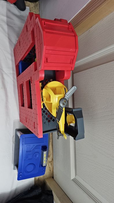 Playmobil stație garaj pompieri și politie de jucarie