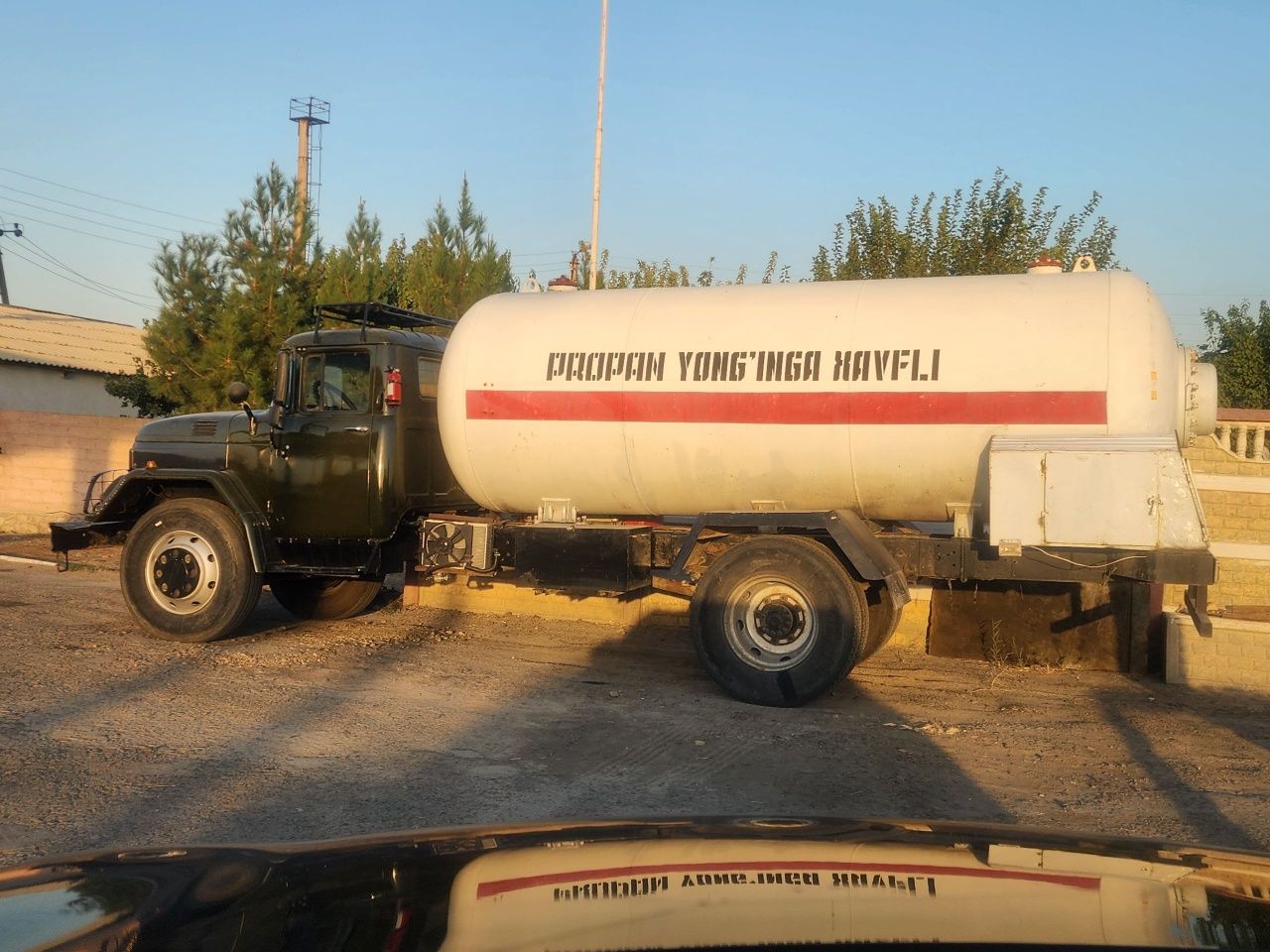 Zil 130 gazovoz 5 tonnali