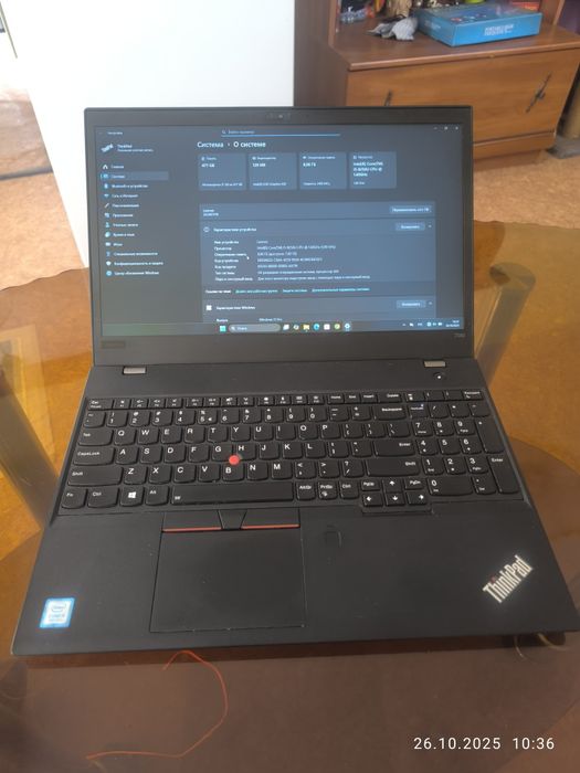 Ноутбук Lenovo Thinkpad t580