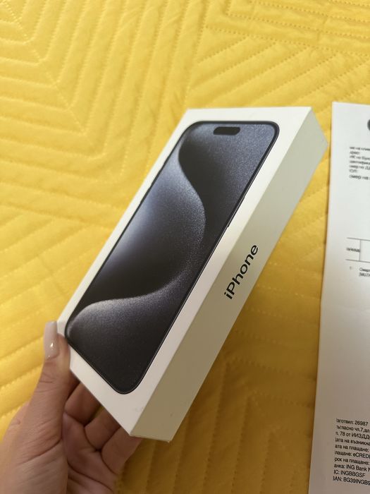 Iphone 15 Pro Max 256 GB Blue Titanium