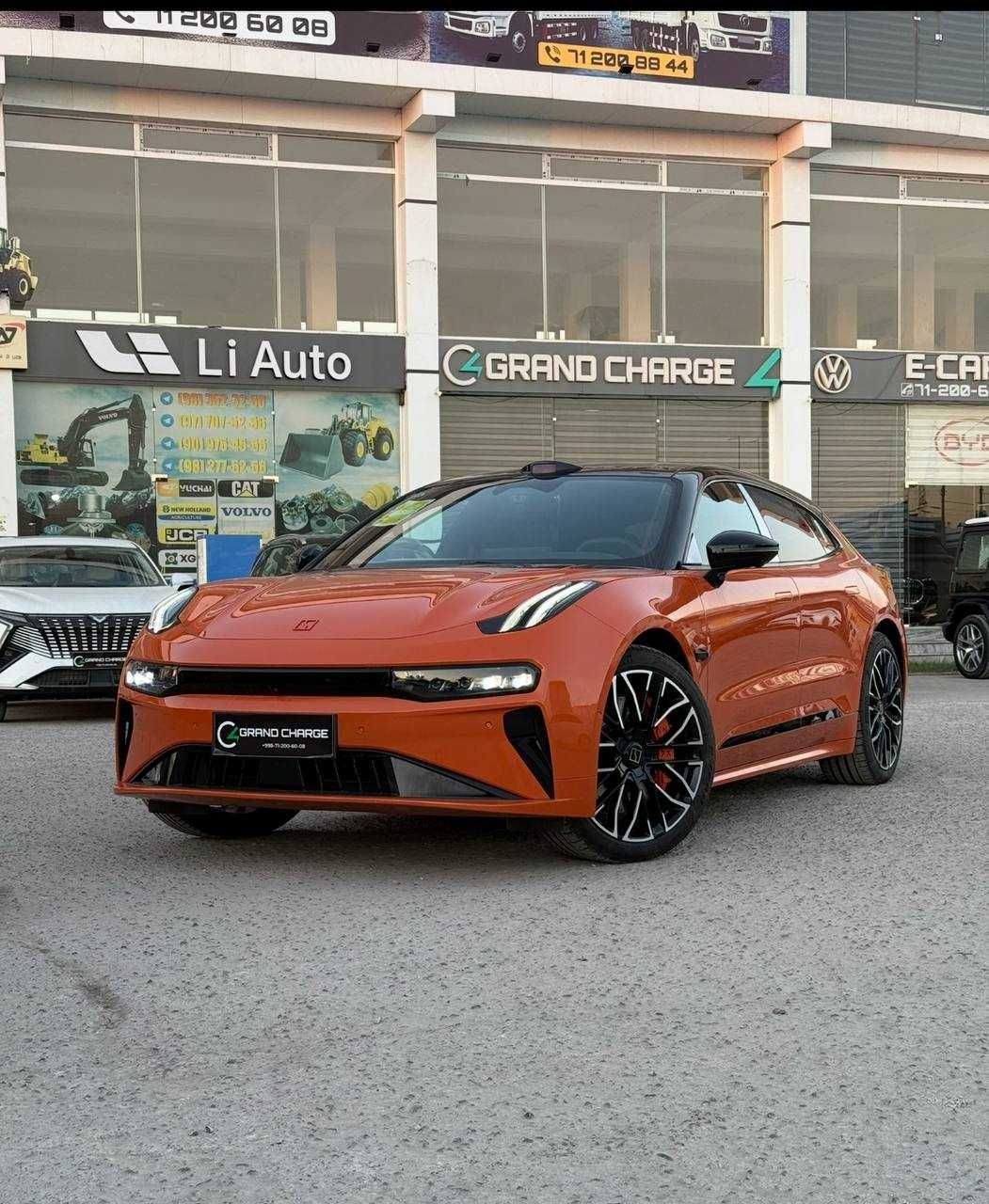 ZEEKR 001  Z-SPORT 2024 — Спорткар будущего уже здесь! ORANGE цвет