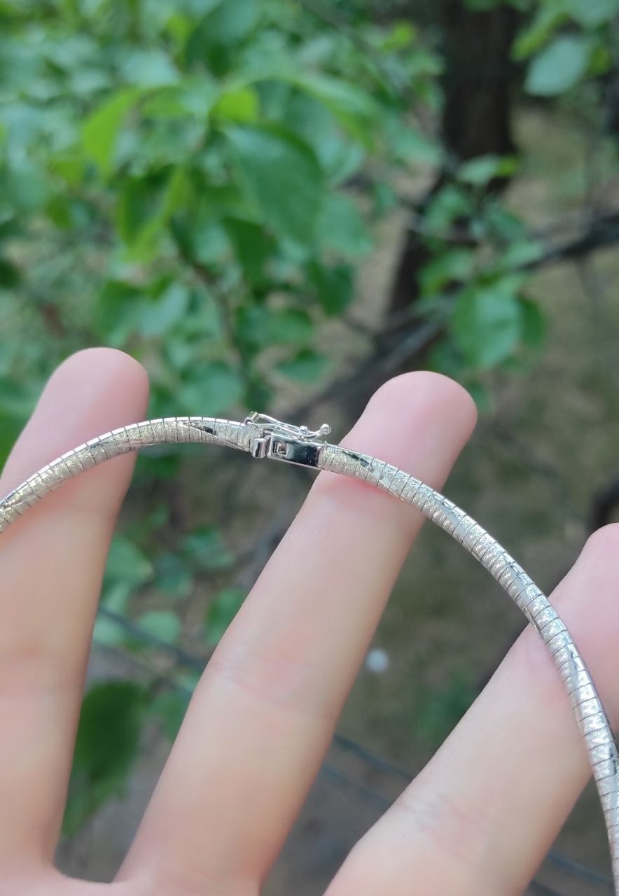 Ожерелье Италия серебро 925 43 см