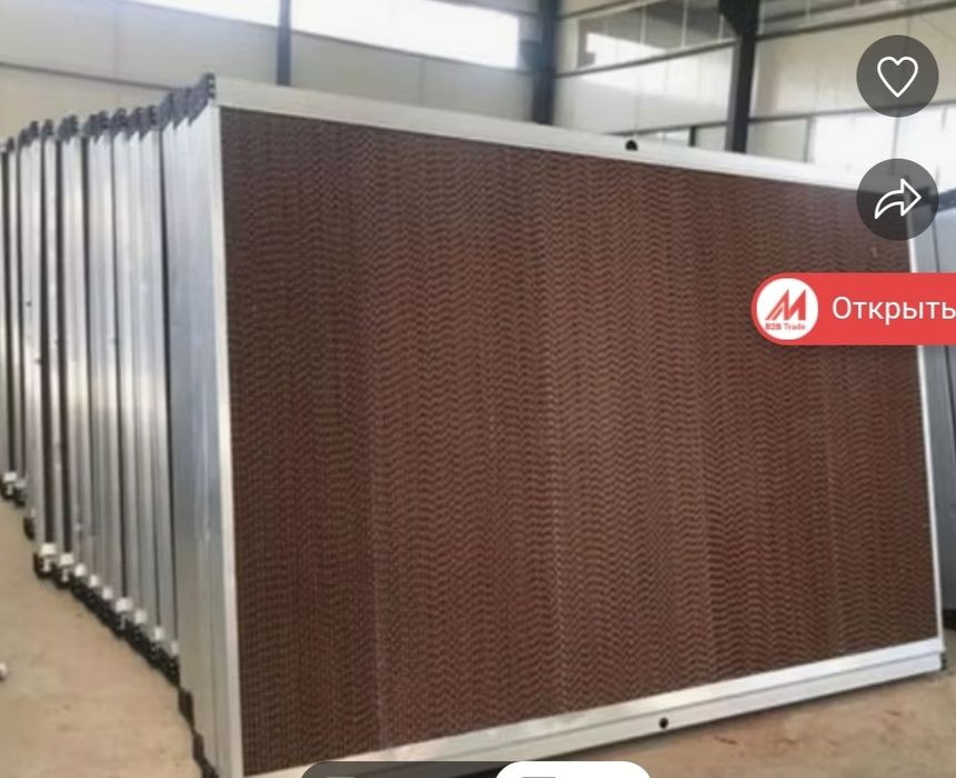 Панели охлаждения. Для теплиц, птицеферм.