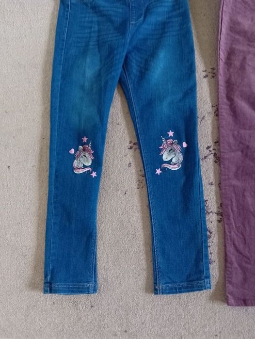 set lot 4 pantaloni scurti 134 8 9 ani h&m disney fete fata fetita